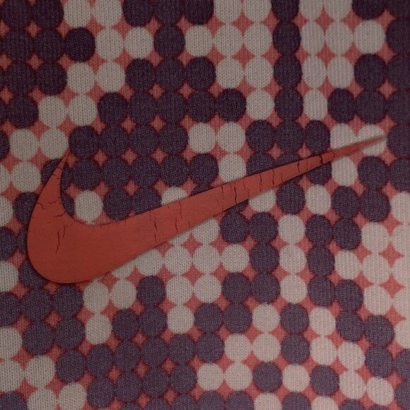 Nike Pro Women's Track Jacket Size S Half Zip Athletic  Purple Pink Thumb Holes - Picture 4 of 15